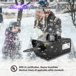 Refurbished 1byone 650W Wired Remote Control Snow Machine - Reebelo Nederland