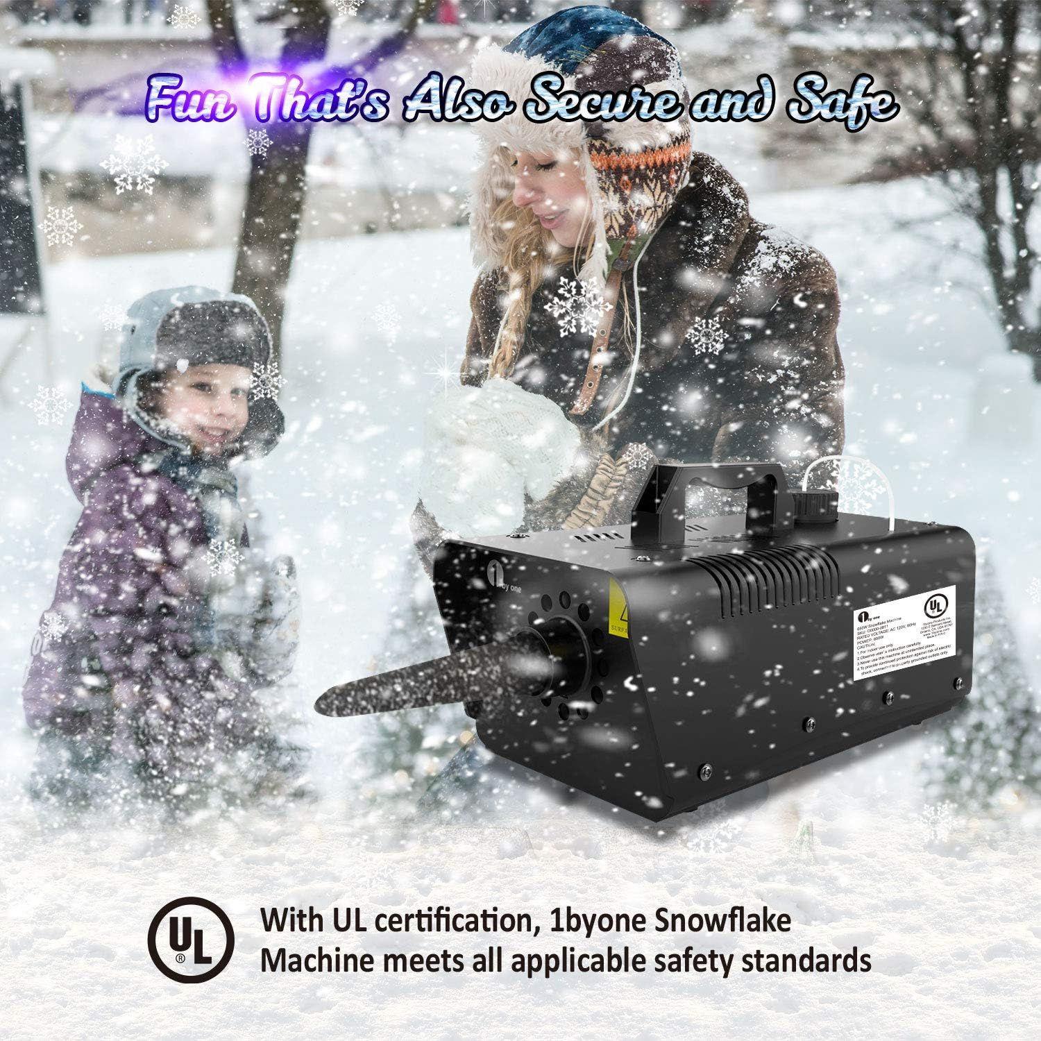 Refurbished 1byone 650W Wired Remote Control Snow Machine - Reebelo Nederland