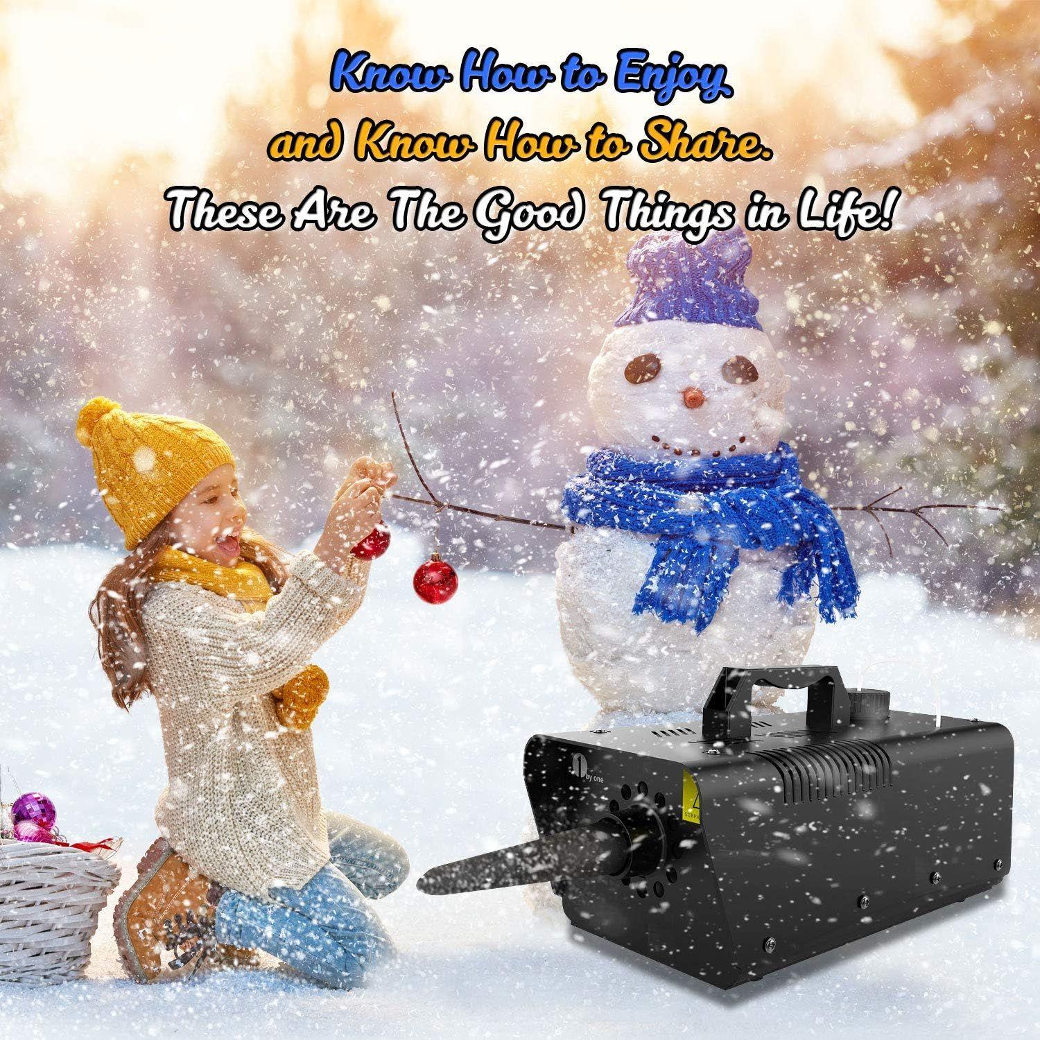 Refurbished 1byone 650W Wired Remote Control Snow Machine - Reebelo Nederland