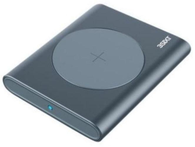 Refurbished 3sixT Qi Wireless Aluminium Charging Pad 15W - Reebelo Nederland
