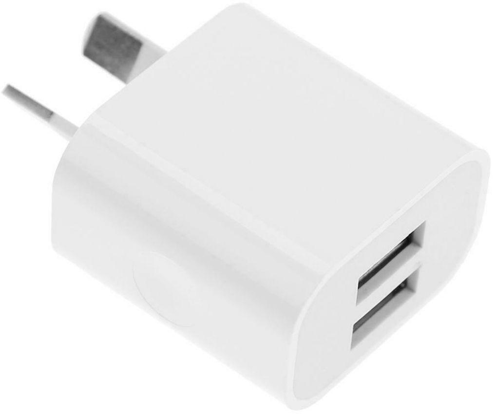 Refurbished 9eight5 Dual USB Power Adapter Wall Plug (NZ / AUS) - Reebelo Nederland