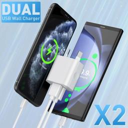 Refurbished 9eight5 Dual USB Power Adapter Wall Plug (NZ / AUS) - Reebelo Nederland