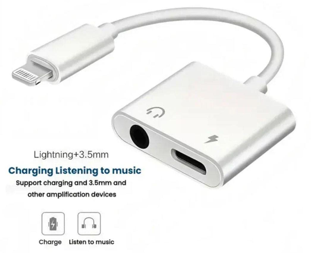 Refurbished 9eight5 Lightning Audio & Charge Adapter MH030 - Reebelo Nederland