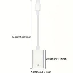 Refurbished 9eight5 Lightning to USB Adapter - Reebelo Nederland