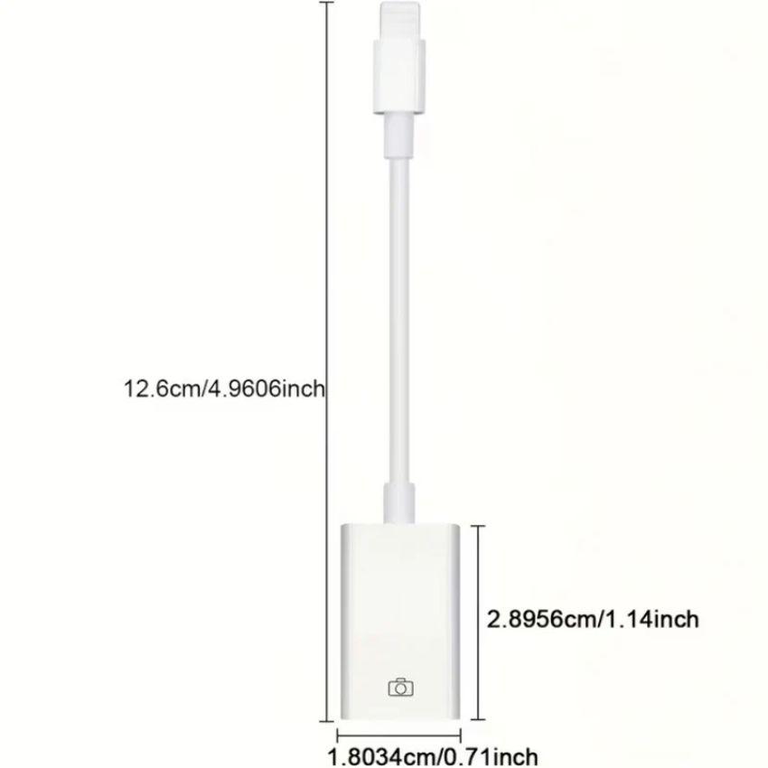 Refurbished 9eight5 Lightning to USB Adapter - Reebelo Nederland