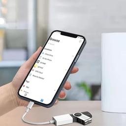 Refurbished 9eight5 Lightning to USB Adapter - Reebelo Nederland