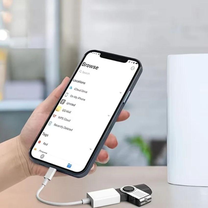 Refurbished 9eight5 Lightning to USB Adapter - Reebelo Nederland