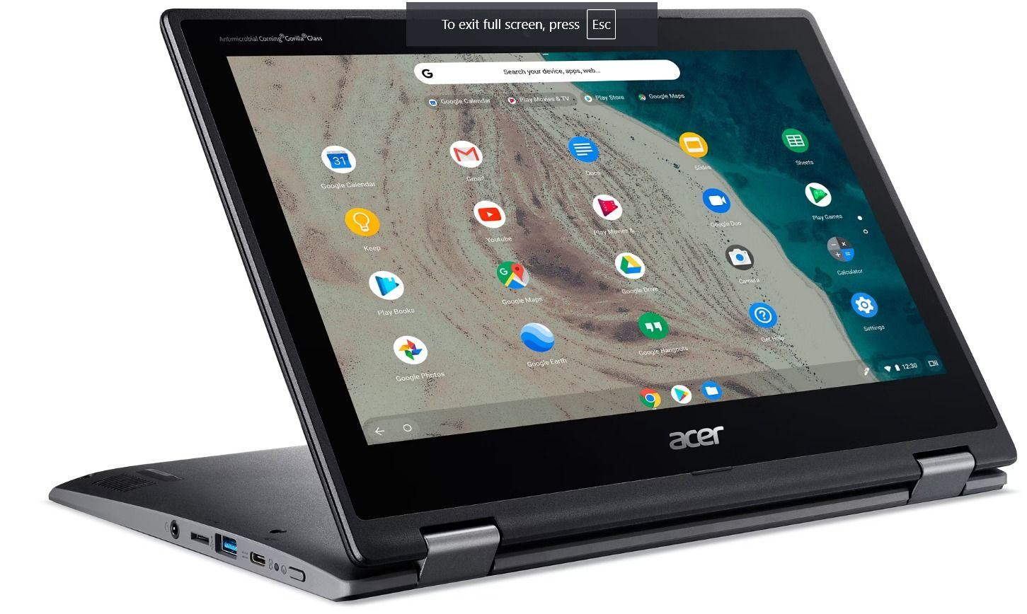 Refurbished Acer Chromebook Spin R752 2 in 1 Laptop 11" - Reebelo Nederland