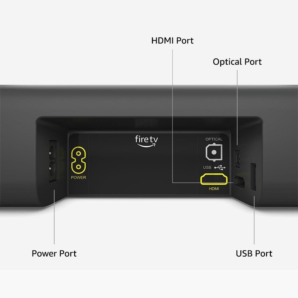 Refurbished Amazon EVG487 Fire TV Soundbar 2.0 speaker - Reebelo Nederland