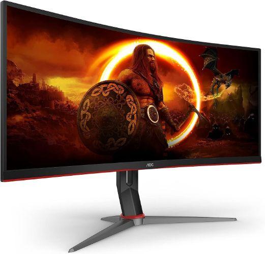Refurbished AOC CU34G2X 34" WQHD Gaming Monitor - Reebelo Nederland