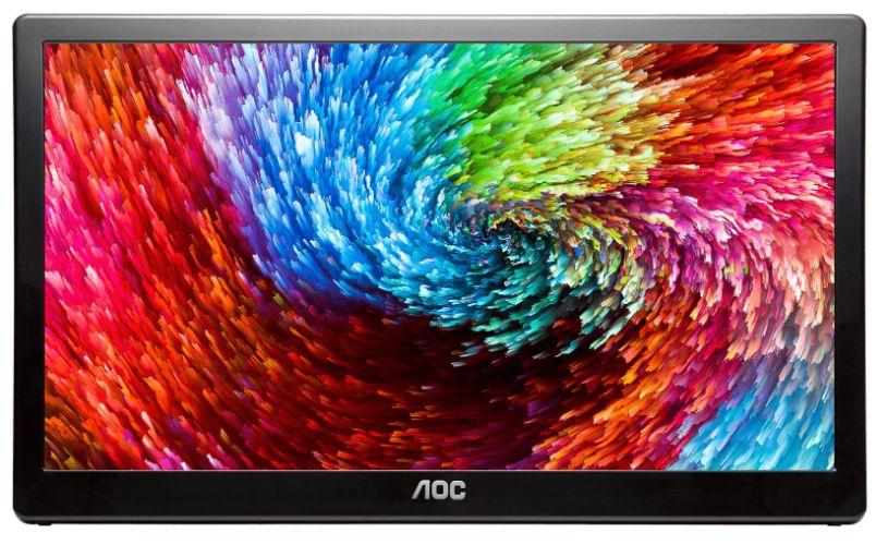 Refurbished AOC E1659FWU 15.6" Portable LED Monitor - Reebelo Nederland