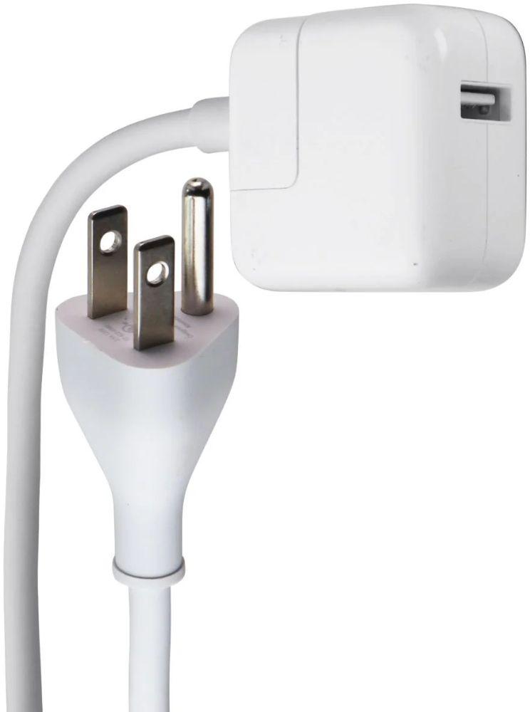 Refurbished Apple 12W USB Wall Charger with (6-ft) 3-Prong Power Cord - Reebelo Nederland