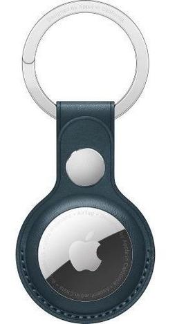 Refurbished Apple Leather Key Ring Case For AirTag - Reebelo Nederland