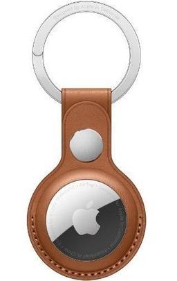 Refurbished Apple Leather Key Ring Case For AirTag - Reebelo Nederland