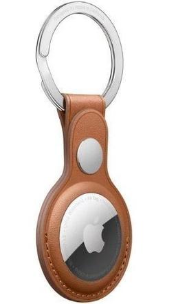 Refurbished Apple Leather Key Ring Case For AirTag - Reebelo Nederland