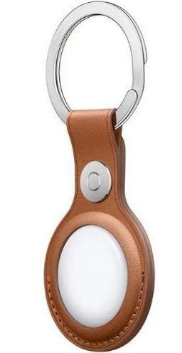 Refurbished Apple Leather Key Ring Case For AirTag - Reebelo Nederland