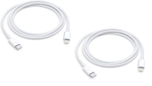 Refurbished Apple Lightning to USB-C Cable 1m (2 pack) - Reebelo Nederland