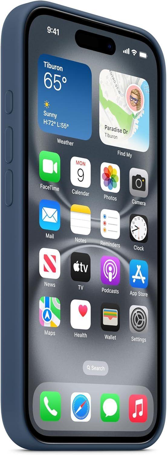 Refurbished Apple Silicone Phone Case with MagSafe for iPhone 16 Plus - Reebelo Nederland