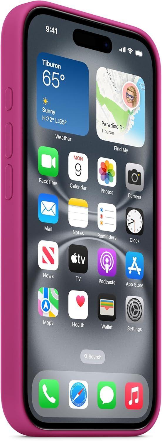 Refurbished Apple Silicone Phone Case with MagSafe for iPhone 16 Plus - Reebelo Nederland