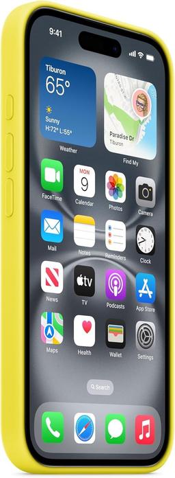 Refurbished Apple Silicone Phone Case with MagSafe for iPhone 16 Plus - Reebelo Nederland