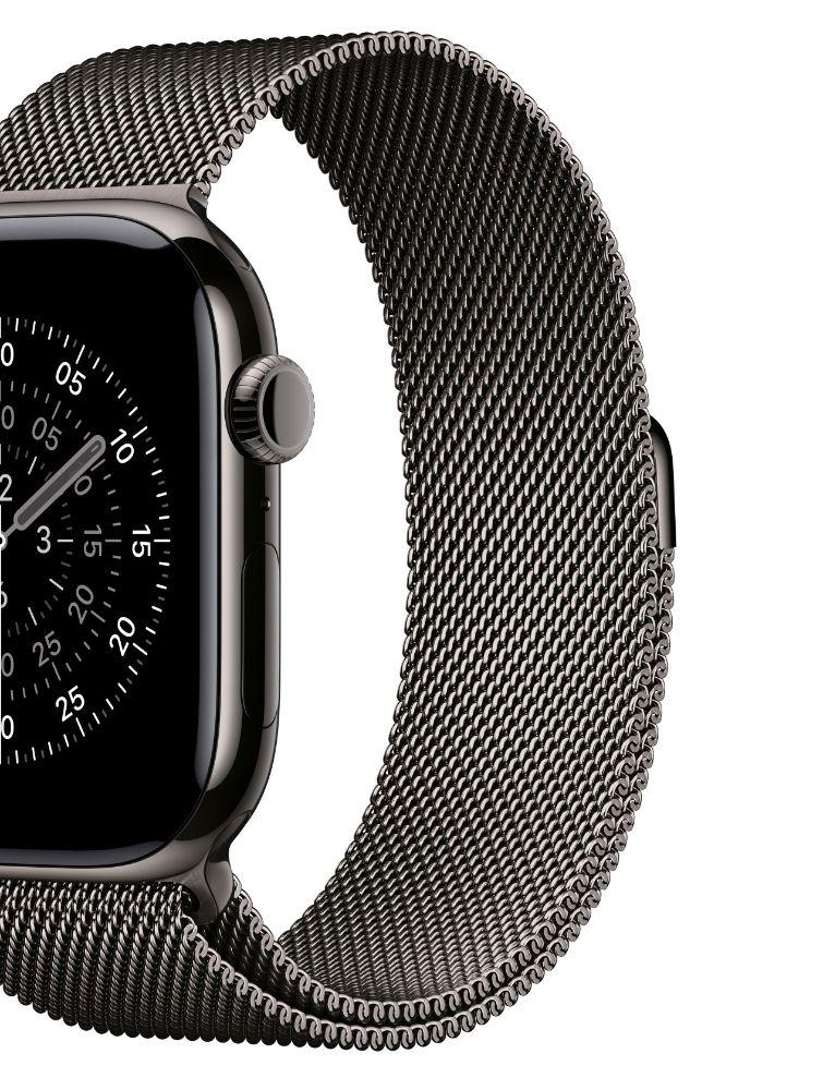 Refurbished Apple Watch Milanese Loop Band (46mm) - Reebelo Nederland