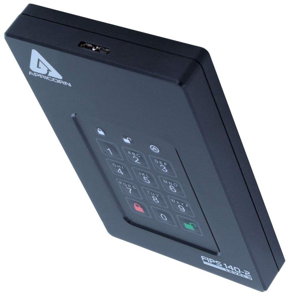 Refurbished Apricorn Aegis Fortress 2TB External Hard Drive - Reebelo Nederland