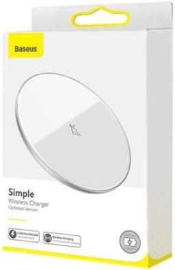 Refurbished Baseus Simple Wireless Phone Charger 15W - Reebelo Nederland