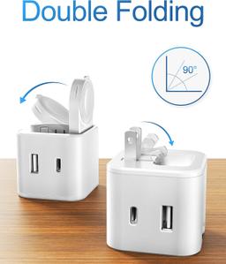 Refurbished BeaSaf 36W Dual Ports Wall Charger - Reebelo Nederland