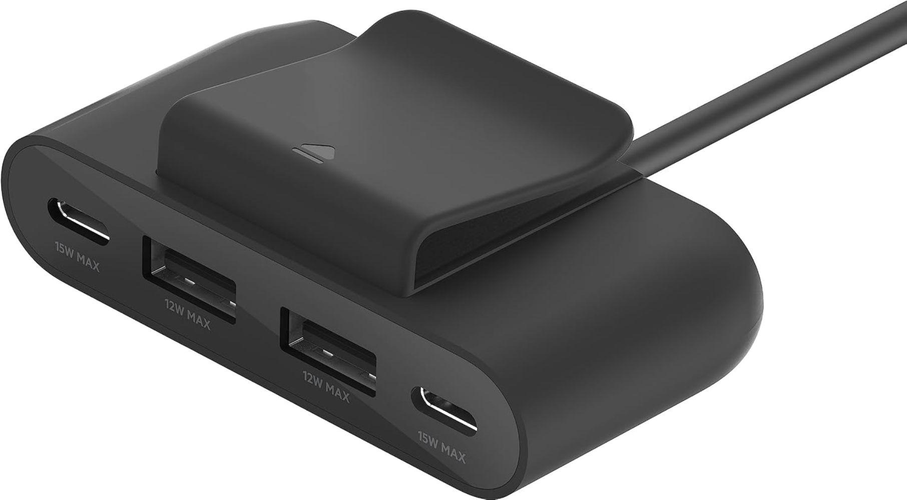 Refurbished Belkin BoostCharge 4-Port USB Power Extender - Reebelo Nederland