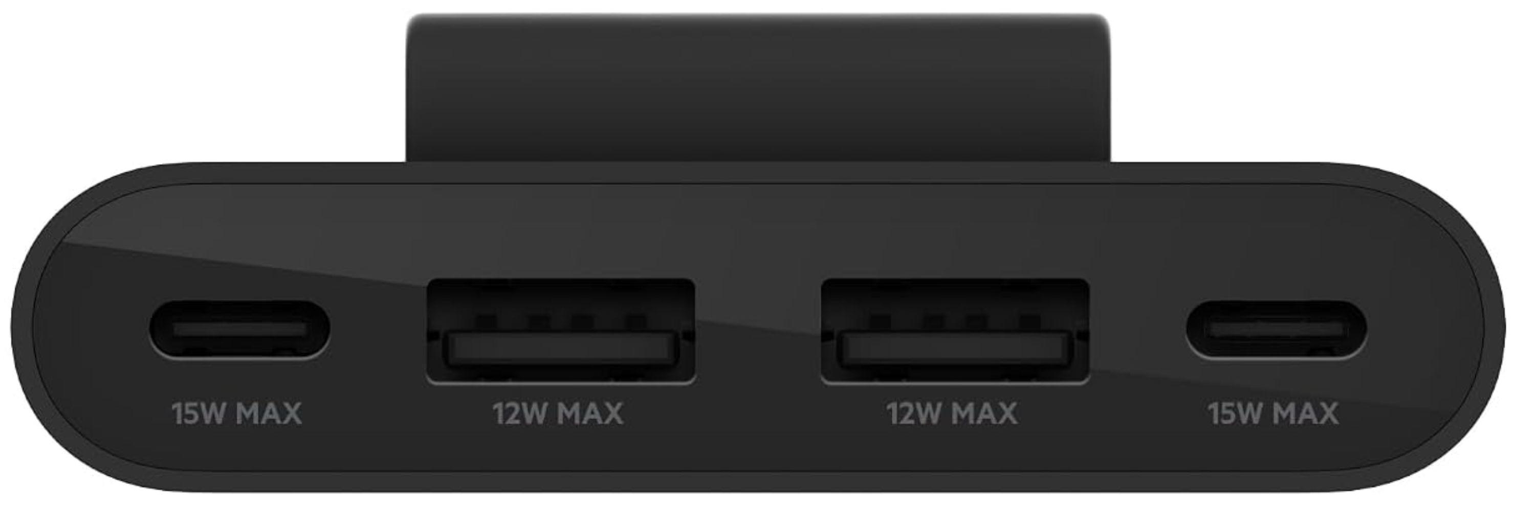 Refurbished Belkin BoostCharge 4-Port USB Power Extender - Reebelo Nederland