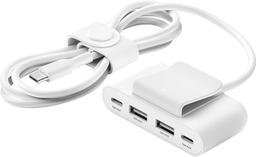 Refurbished Belkin BoostCharge 4-Port USB Power Extender - Reebelo Nederland