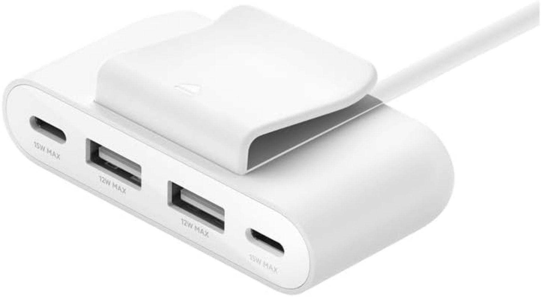 Refurbished Belkin BoostCharge 4-Port USB Power Extender - Reebelo Nederland