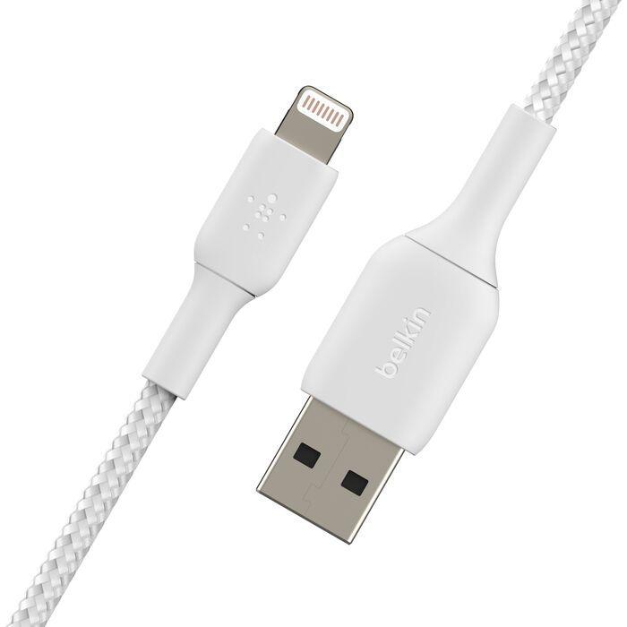 Refurbished Belkin BOOST↑CHARGE™ Braided USB-A to Lightning Cable - Reebelo Nederland
