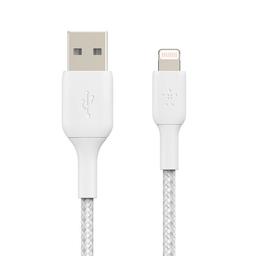 Refurbished Belkin BOOST↑CHARGE™ Braided USB-A to Lightning Cable - Reebelo Nederland