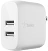 Belkin BoostCharge Dual USB-A 24W Wall Charger