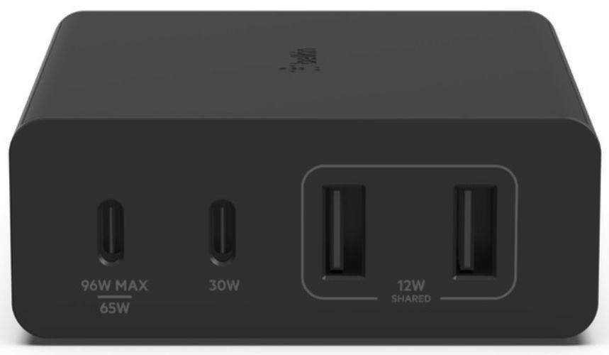 Refurbished Belkin BoostCharge Pro 4-Port GaN Charger 108W - Reebelo Nederland