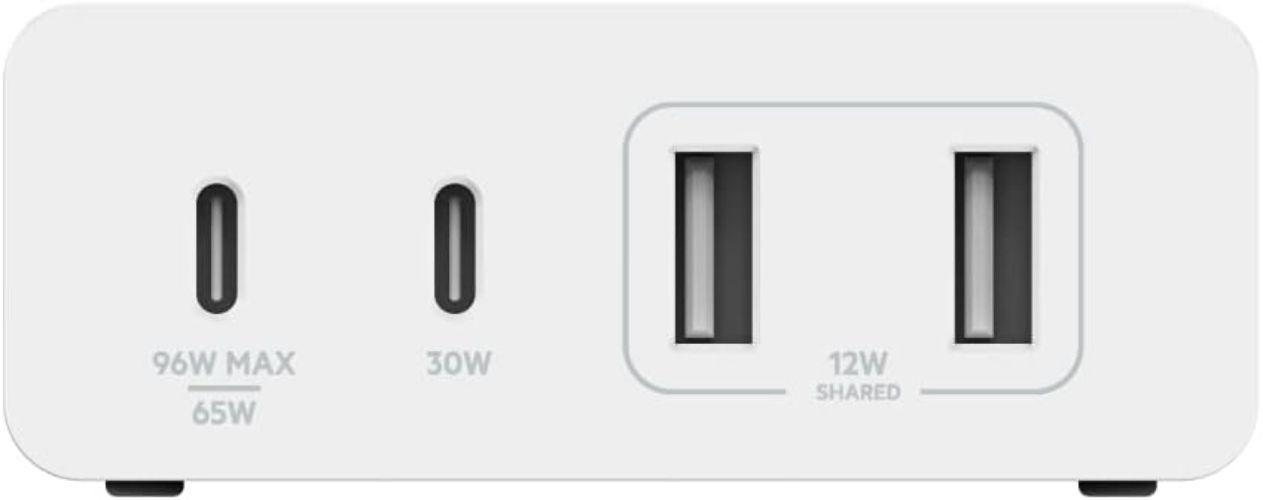 Refurbished Belkin BoostCharge Pro 4-Port GaN Charger 108W - Reebelo Nederland