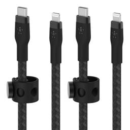Refurbished Belkin BoostCharge Pro Flex USB-C to USB-C Cable (2 Pack)  - Reebelo Nederland