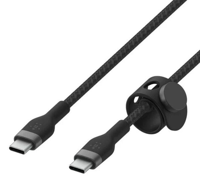 Refurbished Belkin BoostCharge Pro Flex USB-C to USB-C Cable (2 Pack)  - Reebelo Nederland