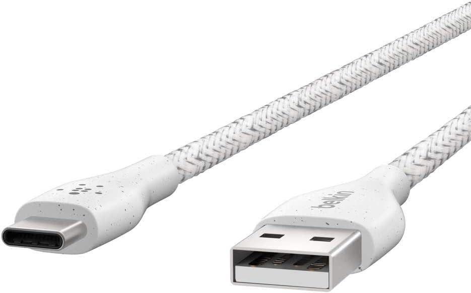 Refurbished Belkin DuraTek Plus USB-A To USB-C Cable with 4ft Strap - Reebelo Nederland