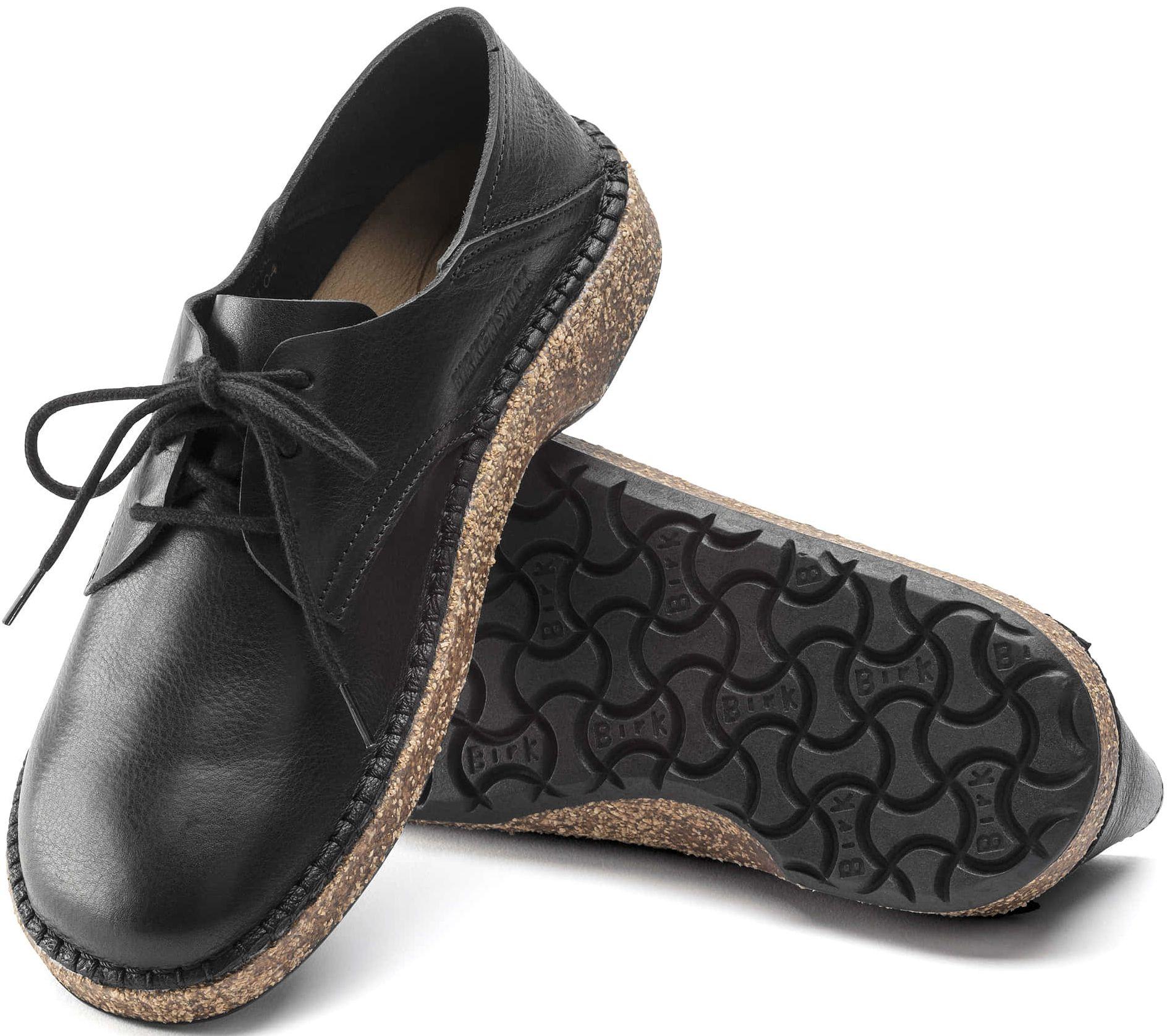 Refurbished Birkenstock Gary Natural Leather Unisex Shoes - Reebelo Nederland