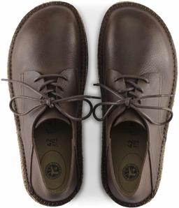 Refurbished Birkenstock Gary Natural Leather Unisex Shoes - Reebelo Nederland