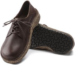 Refurbished Birkenstock Gary Natural Leather Unisex Shoes - Reebelo Nederland