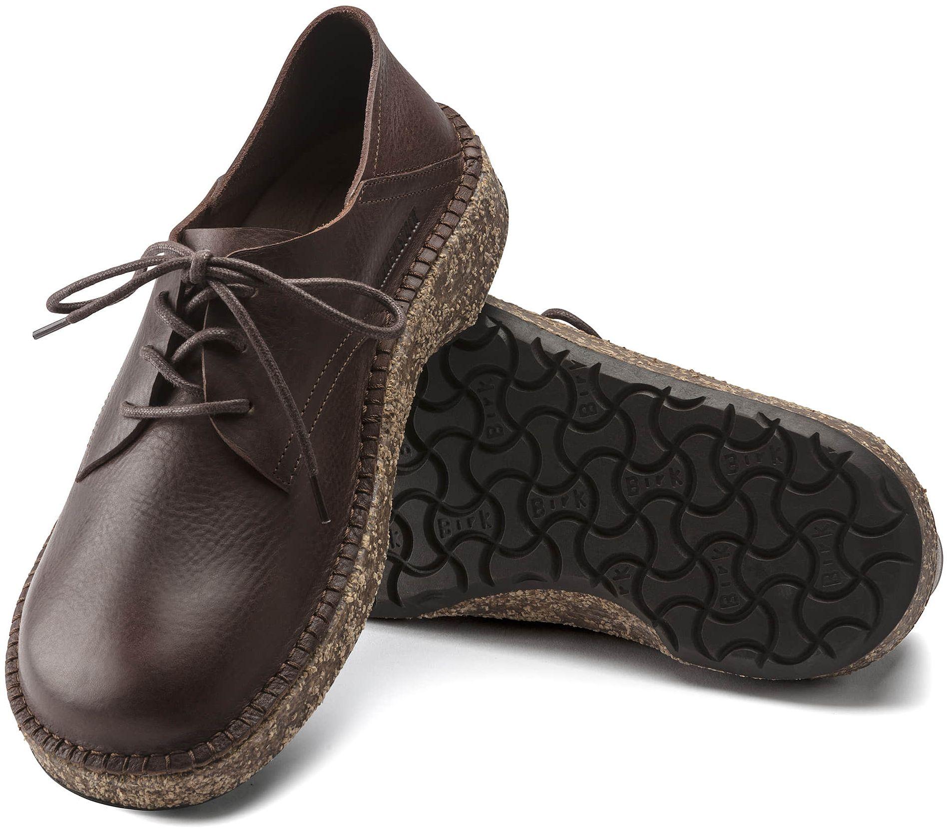 Refurbished Birkenstock Gary Natural Leather Unisex Shoes - Reebelo Nederland