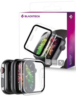 Refurbished Blacktech Watch Case with Glass for Apple Watch 44mm - Reebelo Nederland