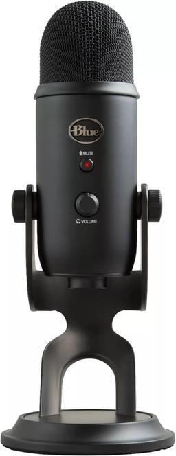 Refurbished Blue Blackout Yeti USB Microphone - Reebelo Nederland