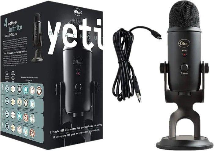Refurbished Blue Yeti Premium Multi Pattern USB Microphone - Reebelo Nederland