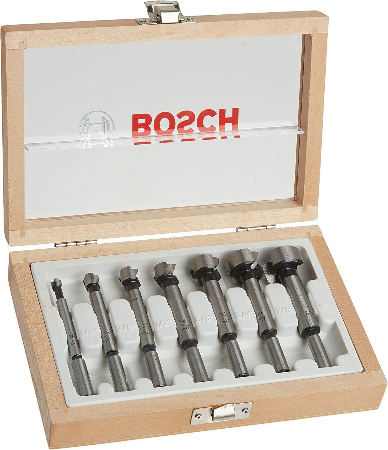Refurbished Bosch 7-Piece Wood Forstner Bit Set FB700 - Reebelo Nederland
