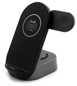 Refurbished Budi 3 in 1 15W Wireless Charging Stand - Reebelo Nederland