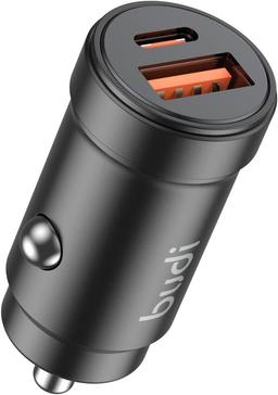 Refurbished PD + QC3.0 Bullet Dual Car Charger (CC602B) - Reebelo Nederland